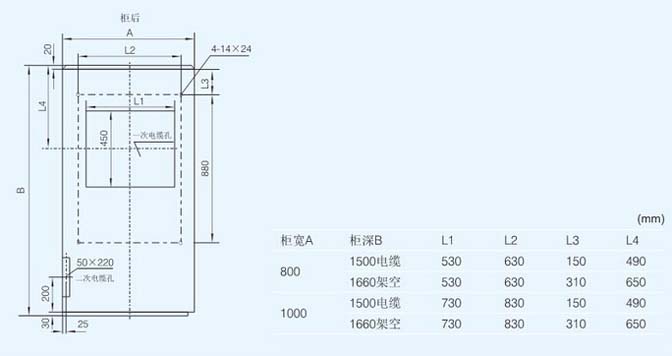 KYN61-40.5高压开关柜结构图