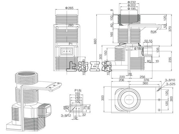 LDBJ9-40.5电流互感器接线图