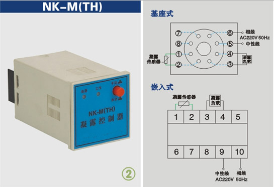 NK-M(TH)凝露控制器说明书