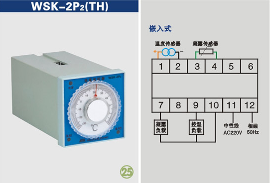 WSK-2P2(TH)温湿度控制器说明书