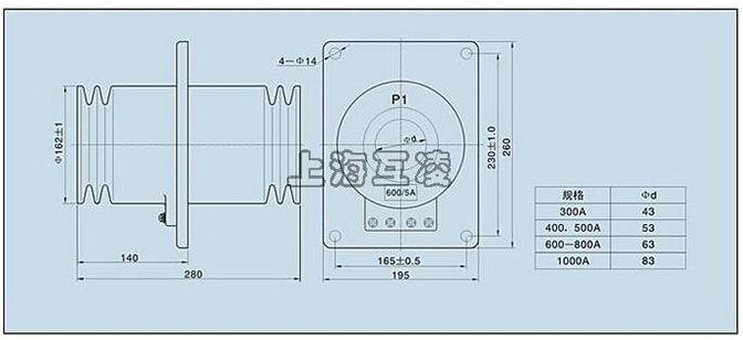 LMZ-10Q电流互感器接线图